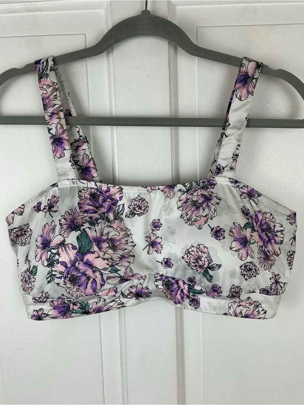 Torrid Curve Lightly Lined Wireless Floral Bandeau Bralette 1X